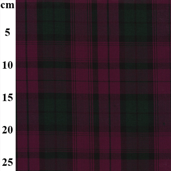 Polyviscose Tartan Purple